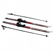 Лыжи беговые в комплекте с палками ZEL SK-1883-130А