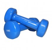 Гантели для фитнеса виниловые по 1,5 кг