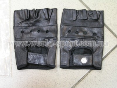 Перчатки для фитнеса BC-0004 кожа