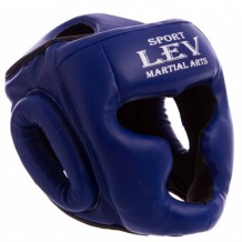 Шлем тренировочный для бокса и единоборств Лев закрытый стрейч