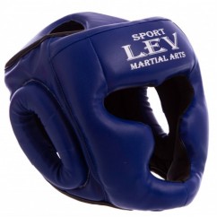 Шлем тренировочный для бокса и единоборств Лев закрытый стрейч