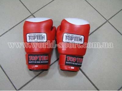Перчатки боксерские TOP-TEN LION 3001
